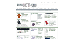 Desktop Screenshot of myuniversityclothing.com